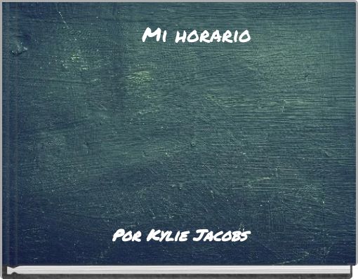Mi horario