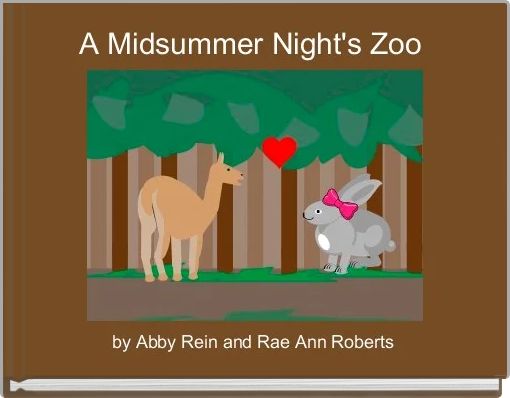 Front cover of 'A Midsummer Night's Zoo ' 
