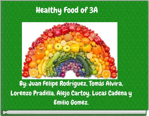 Front cover of 'Healthy Food of 3A' 