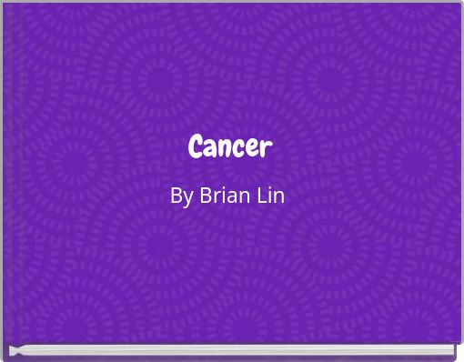 Front cover of 'Cancer' 