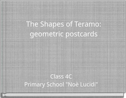 The Shapes of Teramo: geometric postcards