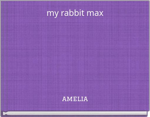 Book Cover for: my rabbit max