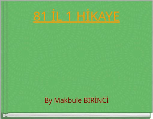 Front cover of '81 İL 1 HİKAYE' 