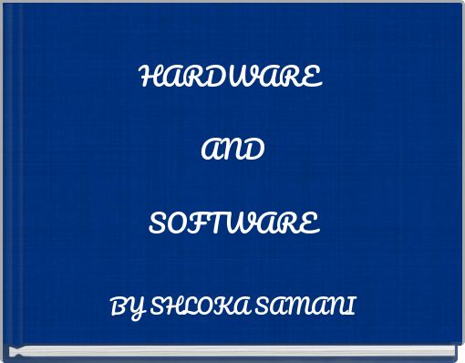 Front cover of 'HARDWARE AND SOFTWARE' 