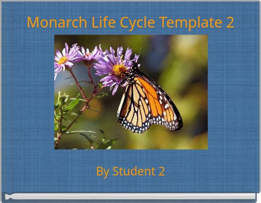 Monarch Life Cycle Template 2