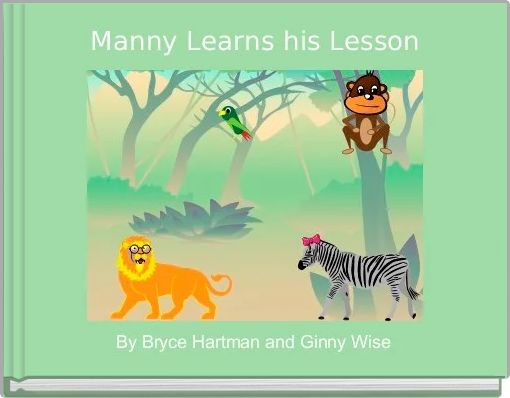 Front cover of 'Manny Learns his Lesson' 