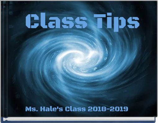 Front cover of 'Class Tips' 
