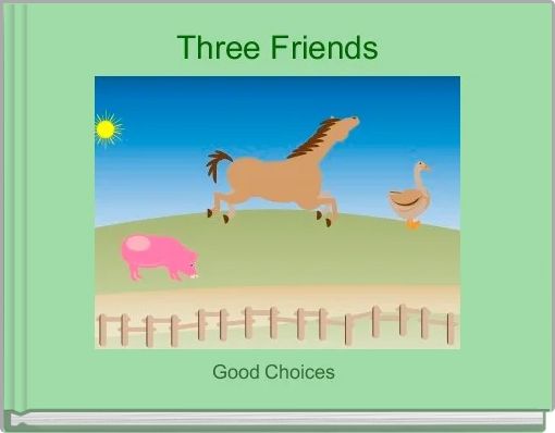 Front cover of 'Three Friends' 