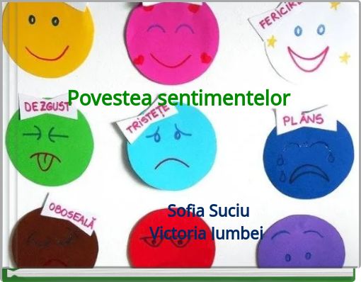 Front cover of 'Povestea sentimentelor' 