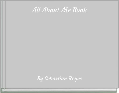 Front cover of 'All About Me Book' 