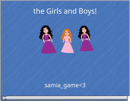 Front cover of 'the Girls and Boys!' 