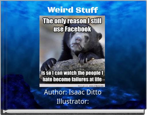 Front cover of 'Weird Stuff' 