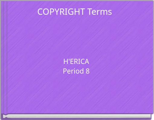 COPYRIGHT Terms