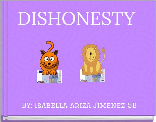 Front cover of 'DISHONESTY' 
