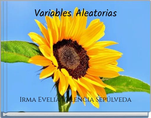 Front cover of 'Variables Aleatorias' 