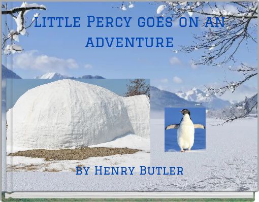 Front cover of 'little Percy goes on an adventure' 