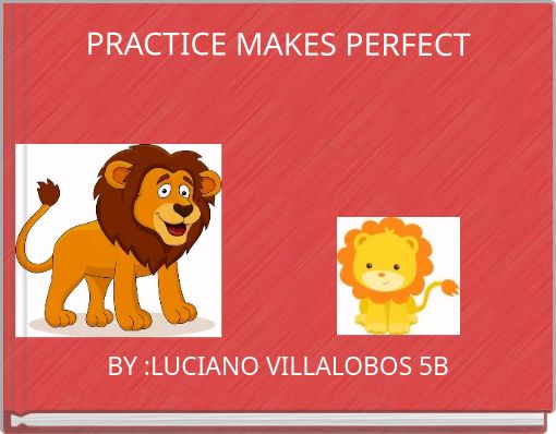 Front cover of 'PRACTICE MAKES PERFECT' 