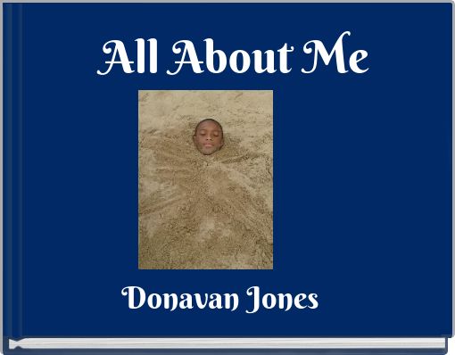 Front cover of 'All About Me' 