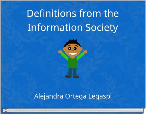 Front cover of 'Definitions from the Information Society' 