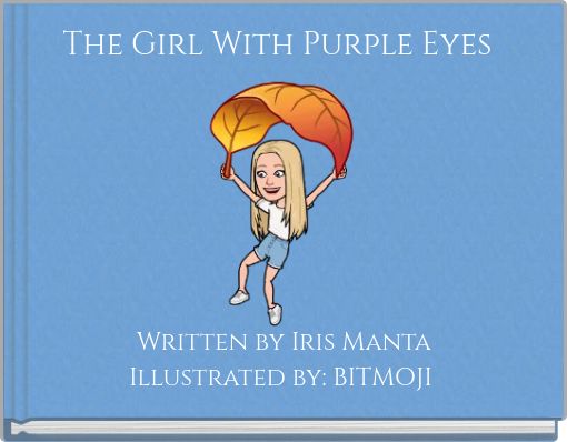 Front cover of 'The Girl With Purple Eyes' 