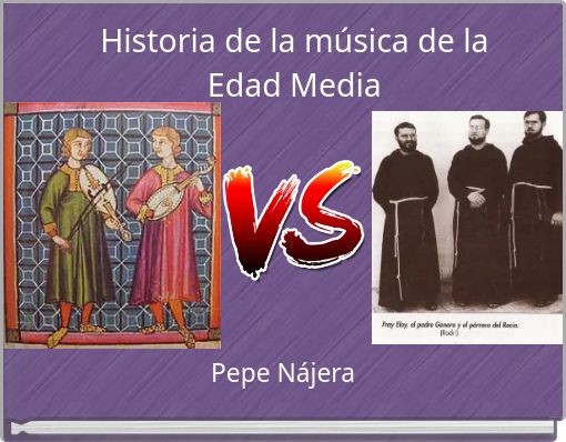 Front cover of 'Historia de la música de la Edad Media' 