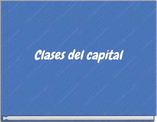 Clases del capital