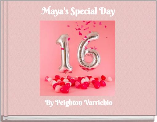 Front cover of 'Maya's Special Day' 