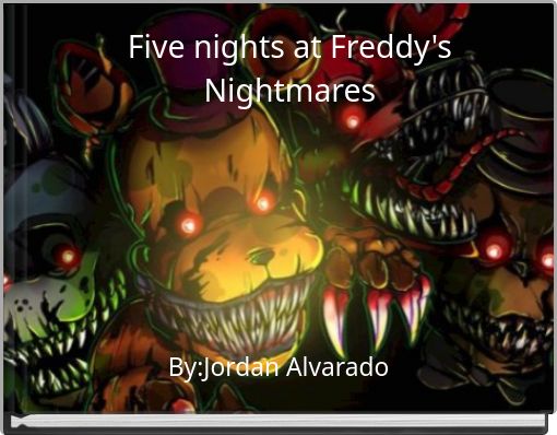 Front cover of 'Five nights at Freddy's Nightmares' 