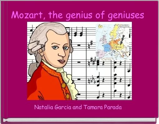 Front cover of 'Mozart, the genius of geniuses ' 