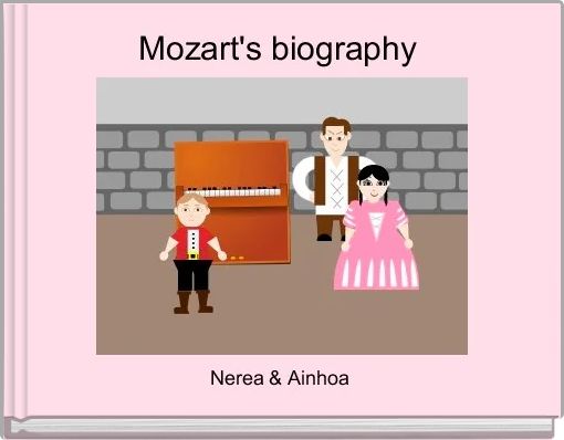 Front cover of 'Mozart's biography ' 