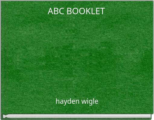 ABC BOOKLET