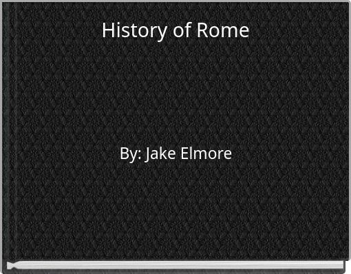 Front cover of 'History of Rome' 