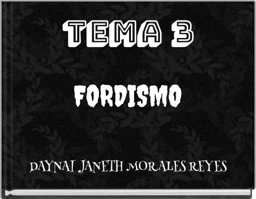 TEMA 3 FORDISMO