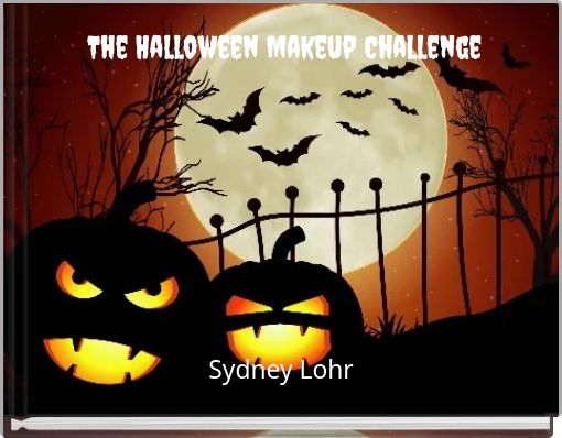 Front cover of 'The Halloween Makeu﻿p Challenge' 