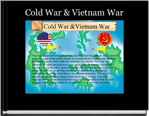Front cover of 'Cold War & Vietnam War' 