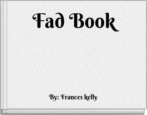 Front cover of 'Fad Book' 