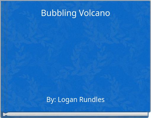 Front cover of 'Bubbling Volcano' 