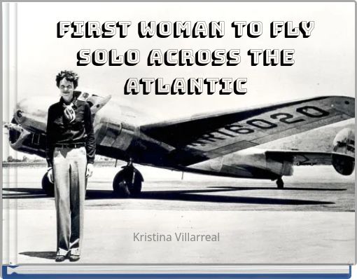 first woman to fly solo across the Atlantic