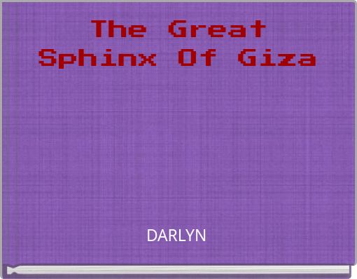 The Great Sphinx Of Giza