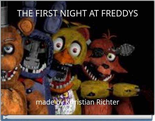 Book Cover for: THE FIRST NIGHT AT FREDDYS