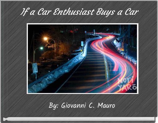 Front cover of 'If a Car Enthusiast Buys a Car' 