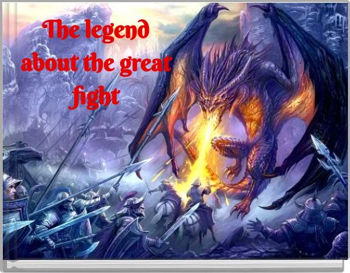 Book Cover for: The legend about the great fight