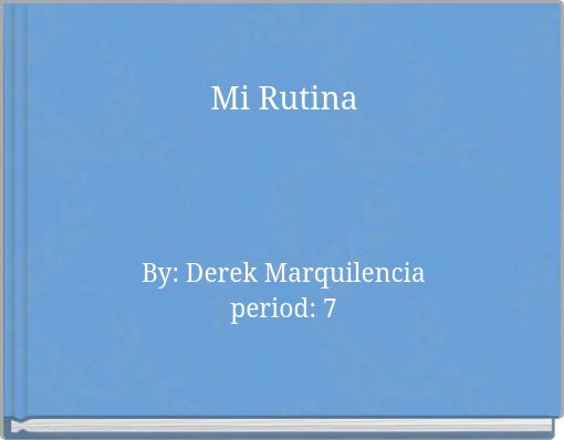 Mi Rutina