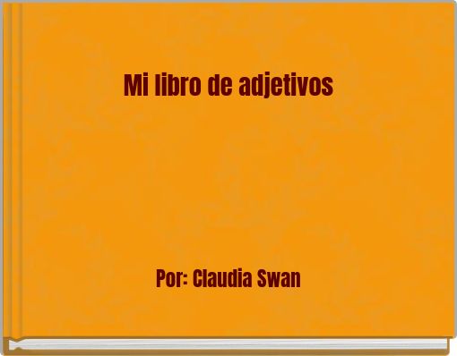 Mi libro de adjetivos