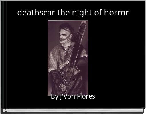 Front cover of 'deathscar the night of horror' 