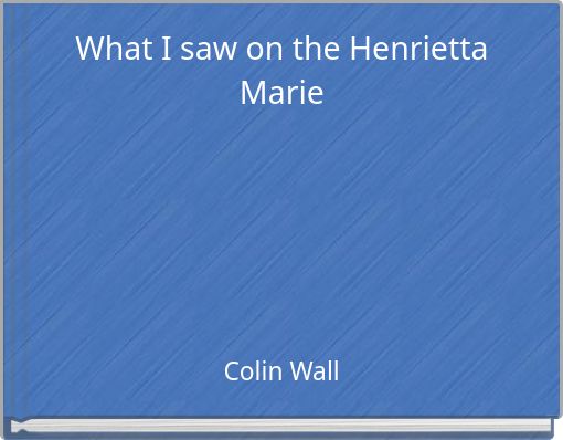 What I saw on the Henrietta Marie