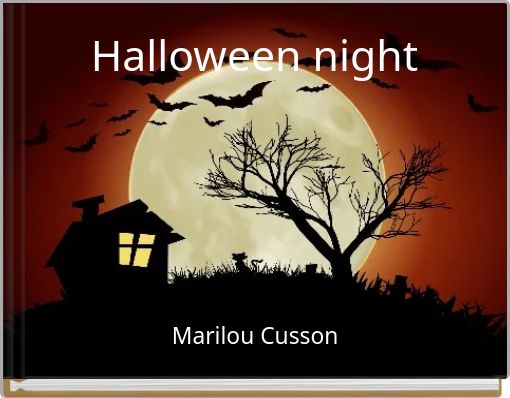 Front cover of 'Halloween night' 