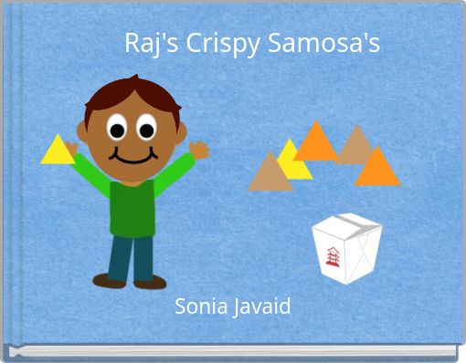 Front cover of 'Raj's Crispy Samosa's' 