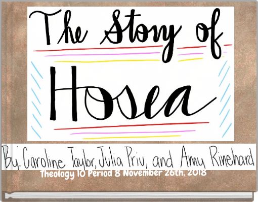 Theology 10 Period 8 November 26th, 2018