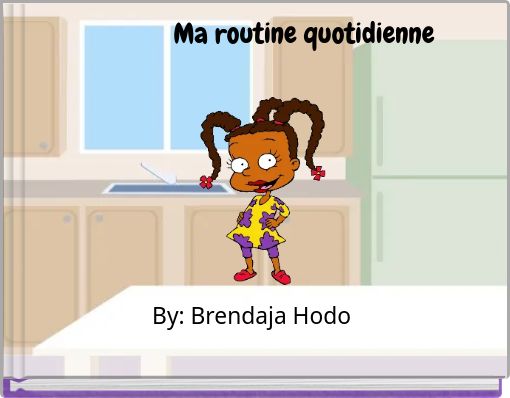 Front cover of 'Ma routine quotidienne' 